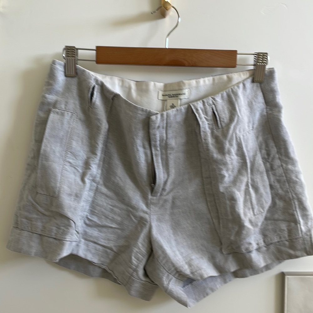 Banana Republic Linen Shorts, Martin Fit, Size 8
